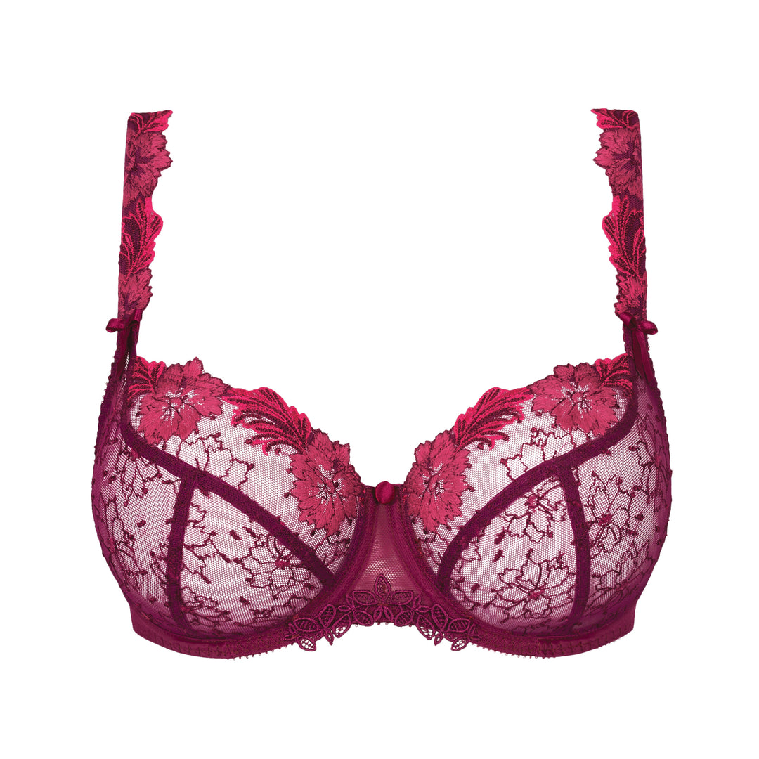 Soutien-gorge corbeille Cléa Grenat