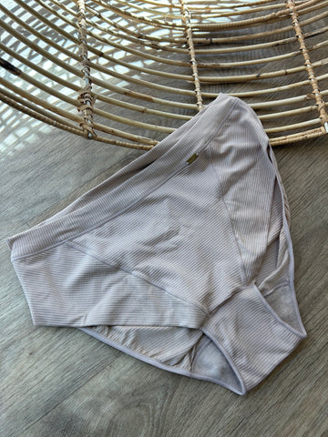 Slip haut mircrofibre confort Nude