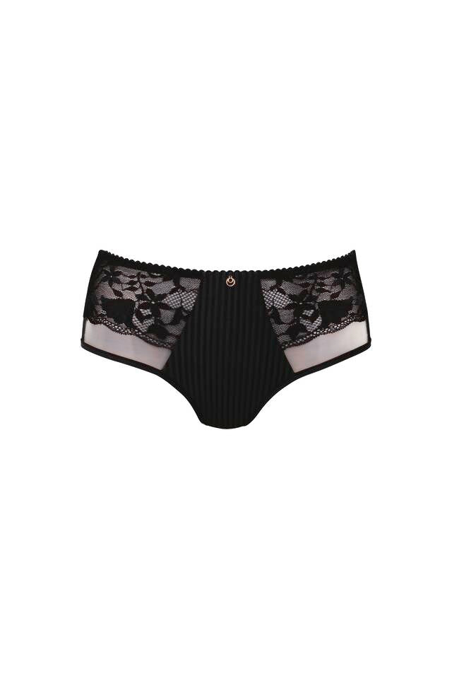 Culotte haute + noir Sita