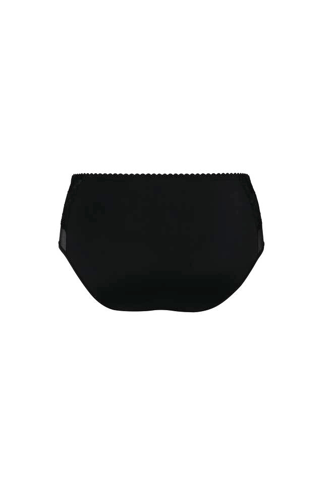 Culotte haute + noir Sita