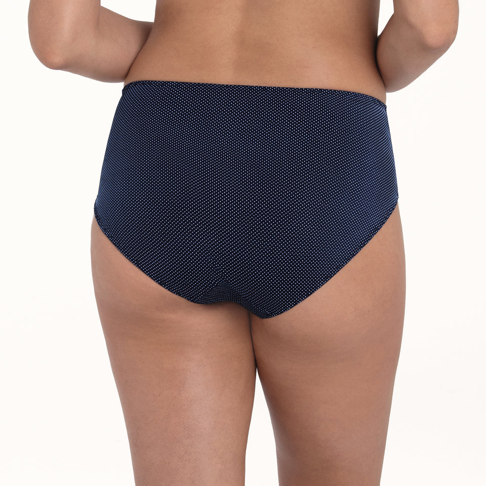 Culotte haute Orely Bleu marine