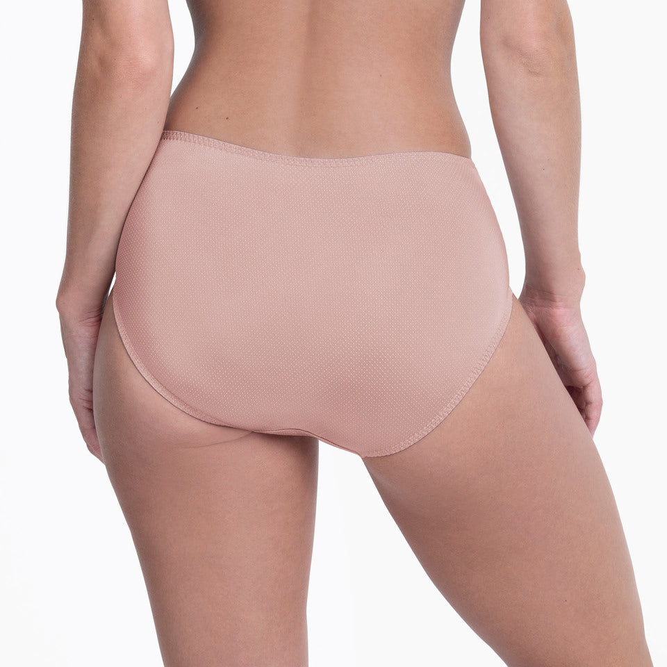 Culotte haute Orely bois de rose