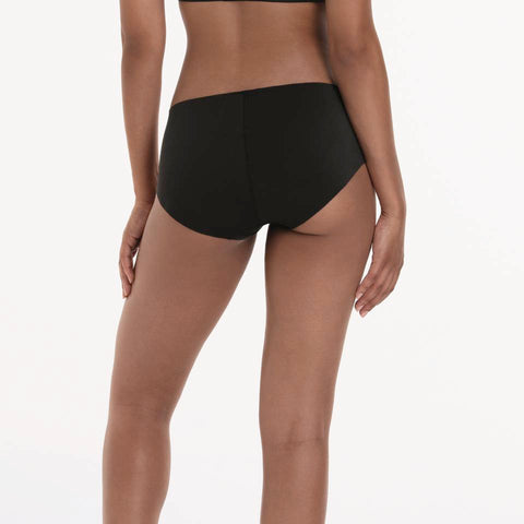 Slip sans couture invisible noir