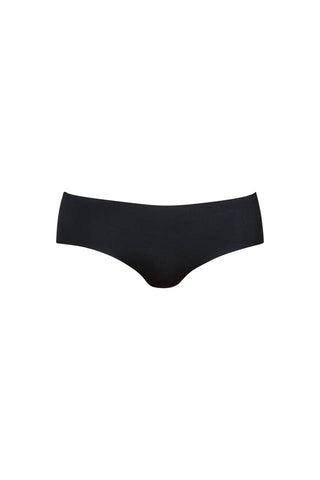 Slip sans couture invisible noir