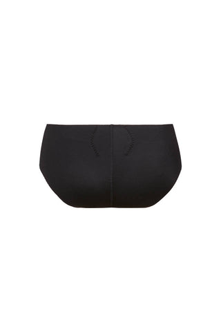 Slip sans couture invisible noir