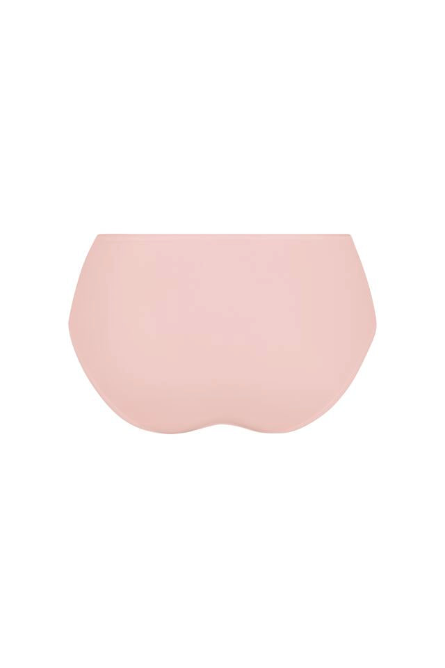 SUZETTE – Culotte taille haute poudré