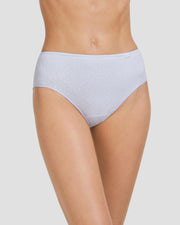 Slip haut Duo Coton Lilas