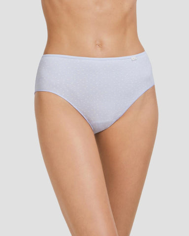 Slip haut Duo Coton Lilas