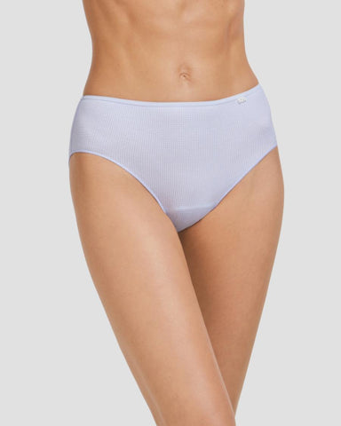 Slip haut Duo Coton Lilas