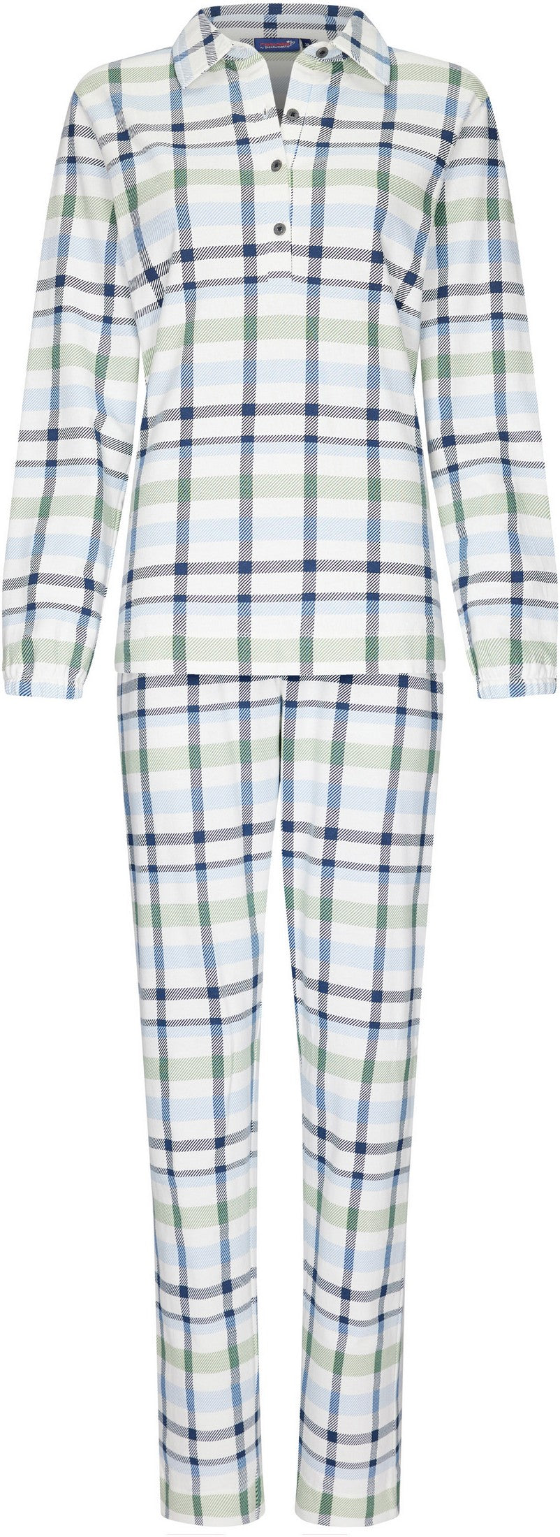 Pyjama chaud coton carreaux