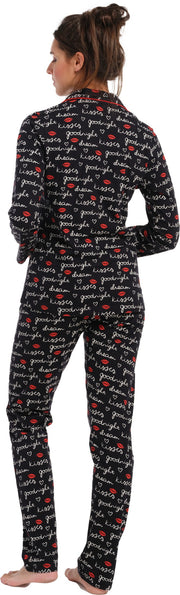 Pyjama Boutonnée coton Kiss