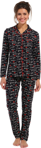 Pyjama Boutonnée coton Kiss
