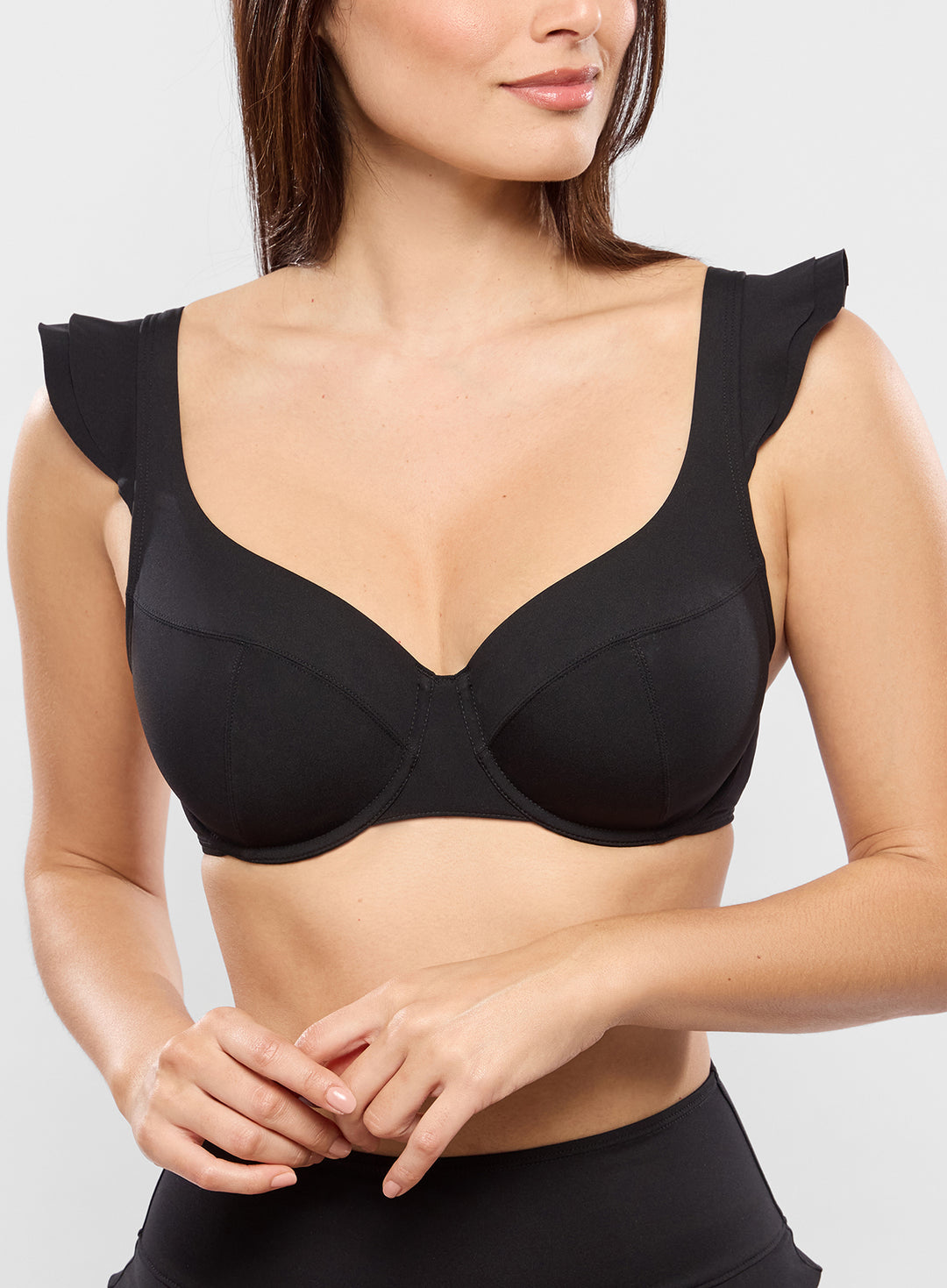 Haut de maillot de bain GLam armature noir