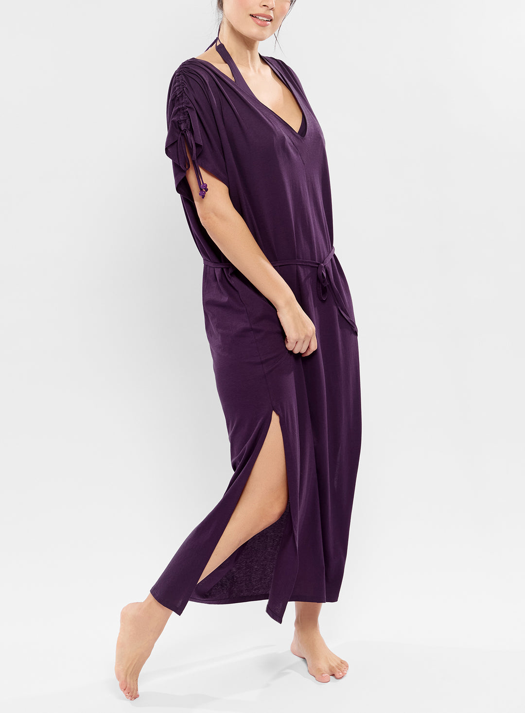 Robe longue Asymétrique Jetset Iris