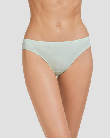 Slip bas Duo Coton Anis