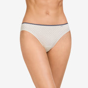 Slip Duo Avet – Lot de 2 culottes en coton Marine