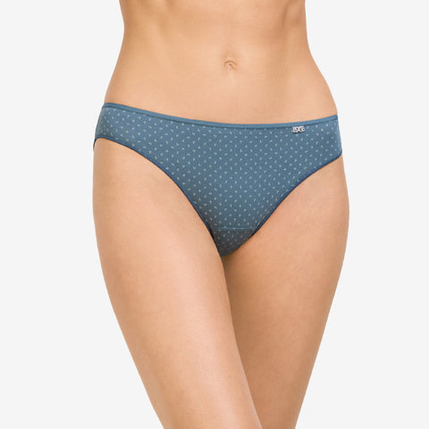Slip Duo Avet – Lot de 2 culottes en coton Bleu