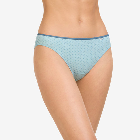 Slip Duo Avet – Lot de 2 culottes en coton Bleu
