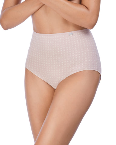 Culotte coton haute + Rose