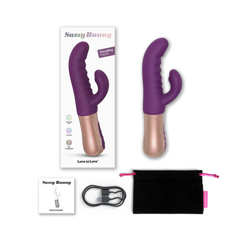 Sassy bunny SASSY BUNNY - PLUIE VIOLETTE