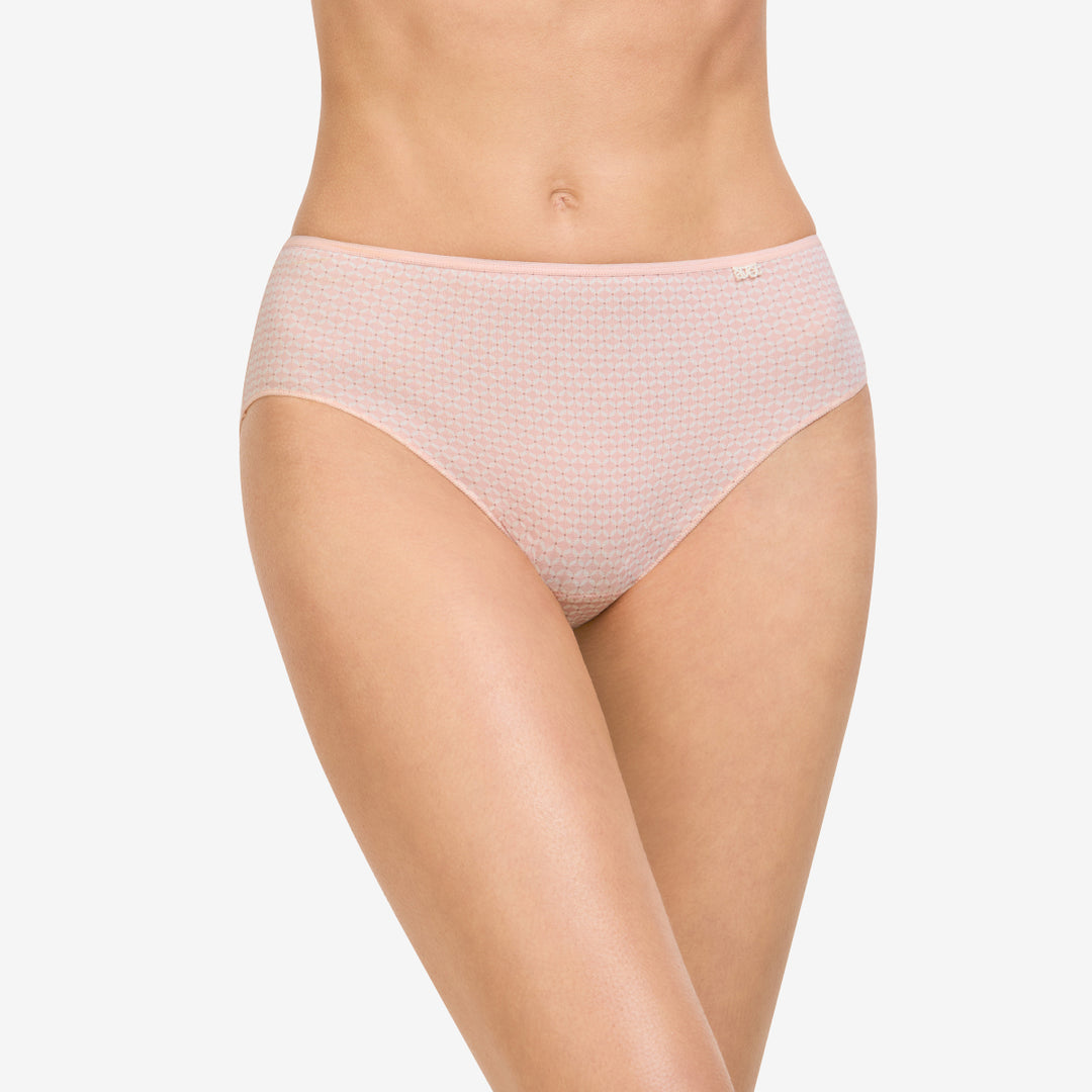 Slip coton poudré