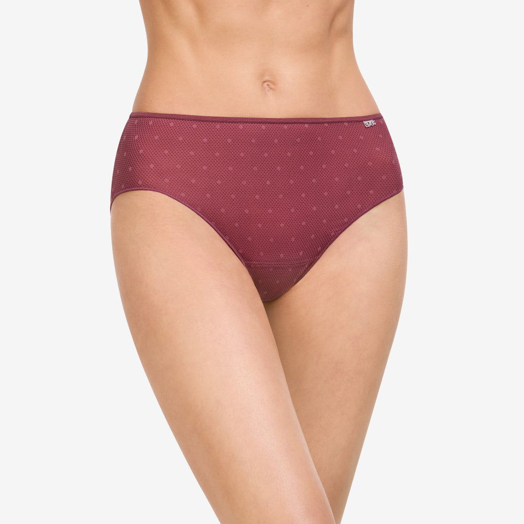 Slips Duo-  microfibre motif Sussi marine &amp; rouge