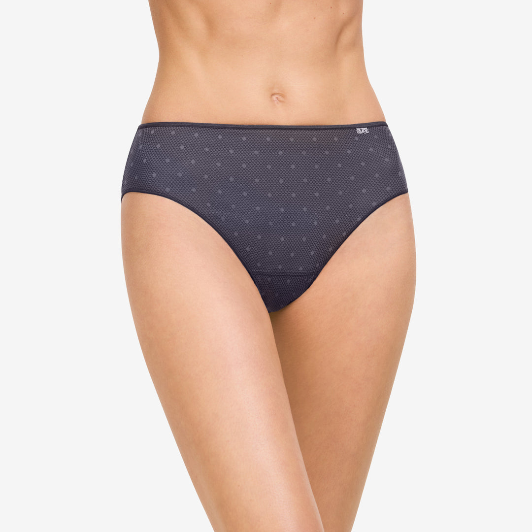 Slips Duo-  microfibre motif Sussi marine &amp; rouge