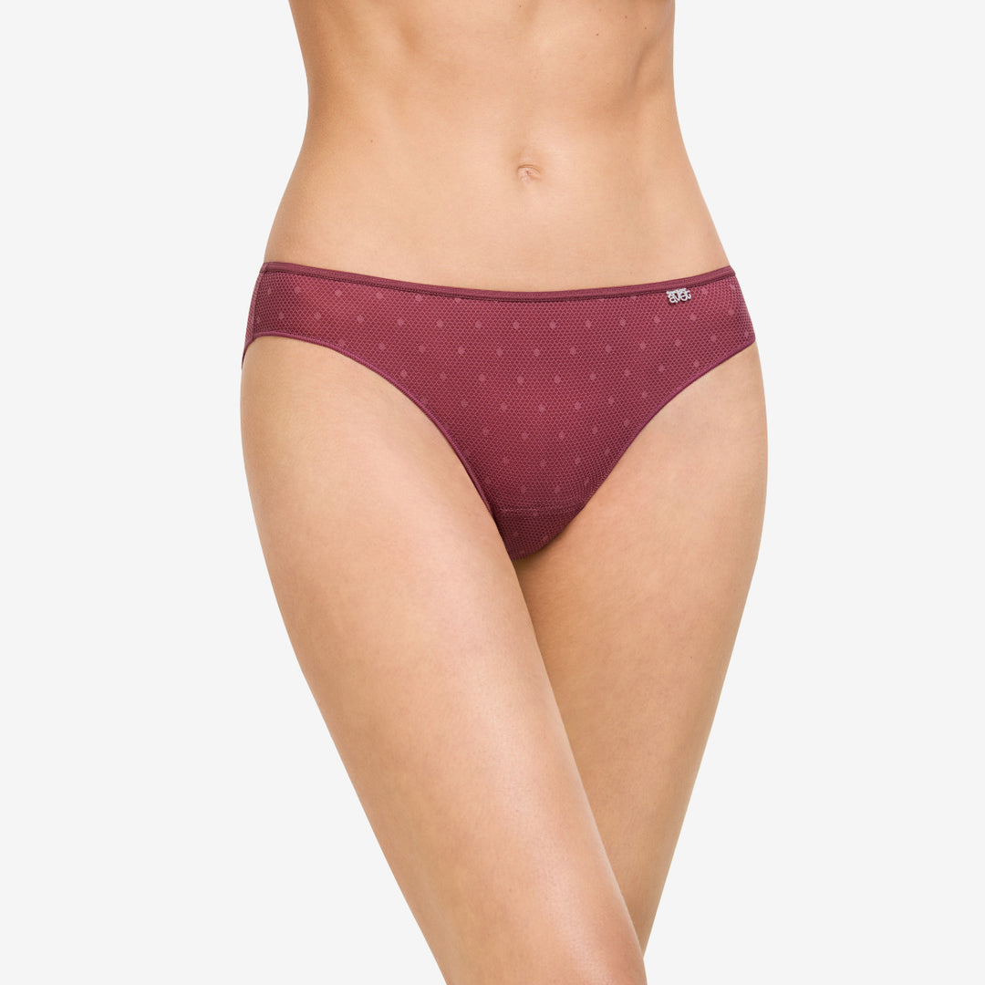 Slips Duo-  microfibre motif Sussi marine &amp; rouge