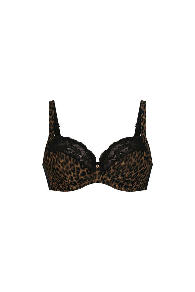 Soutien gorge emboitant Liz Léopard