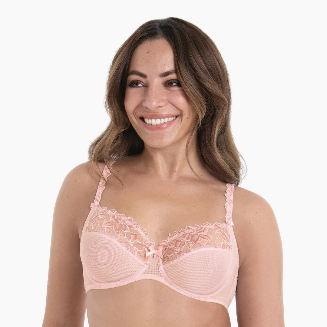 SUZETTE – Soutien-gorge emboîtant poudré