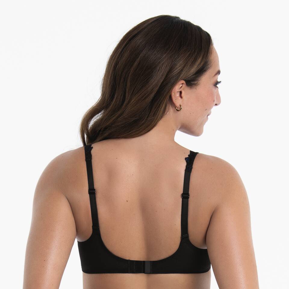 SUZETTE – Soutien-gorge à armatures avec bonnets Spacer Noir