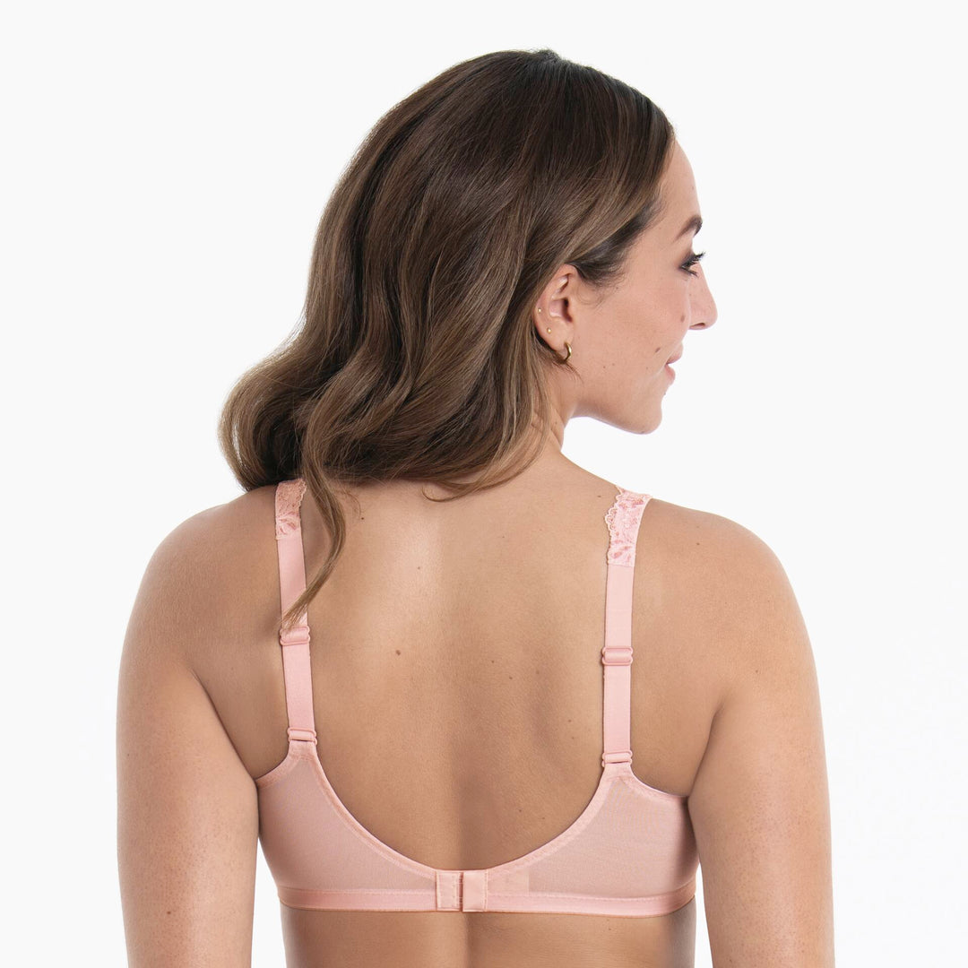 SUZETTE – Soutien-gorge sans armatures coque Spacer poudré