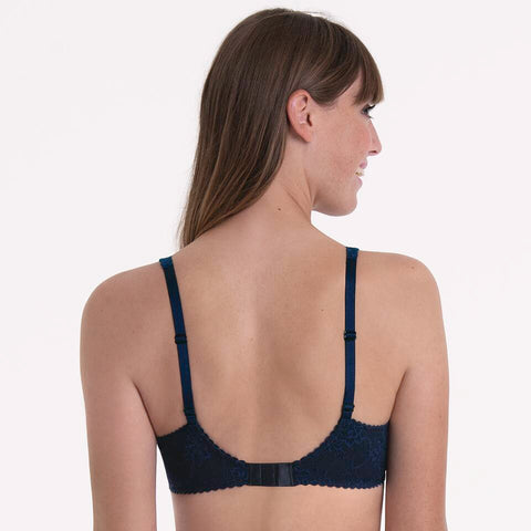Soutien-gorge coque Bobette Bleu marine