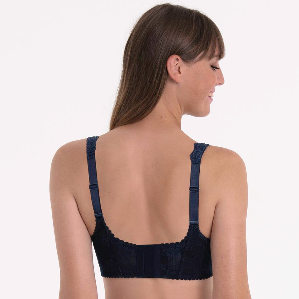 Soutien-gorge sans armature Bobette bleu marine