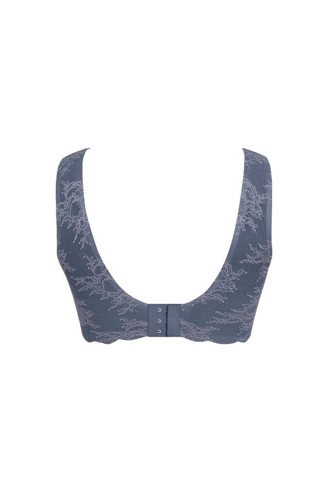 Brassière souple Essential gris/rose
