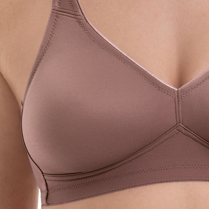Soutien-gorge sans armature Twin Rose framboise