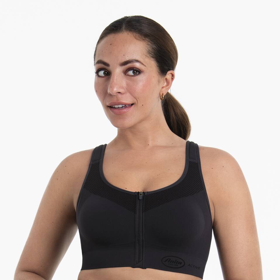 EASYMOVE ZIP - Soutien-gorge de sport avec fermeture éclair frontale