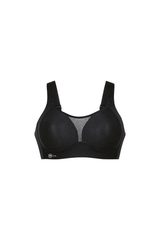 Soutien-gorge sport noir smart contrôle