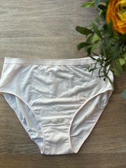 Culotte haute Tencel poudré