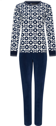 Tenue détente chaude bleu marine