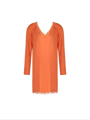 Chemise de nuit bien être Simply perfect orange safran