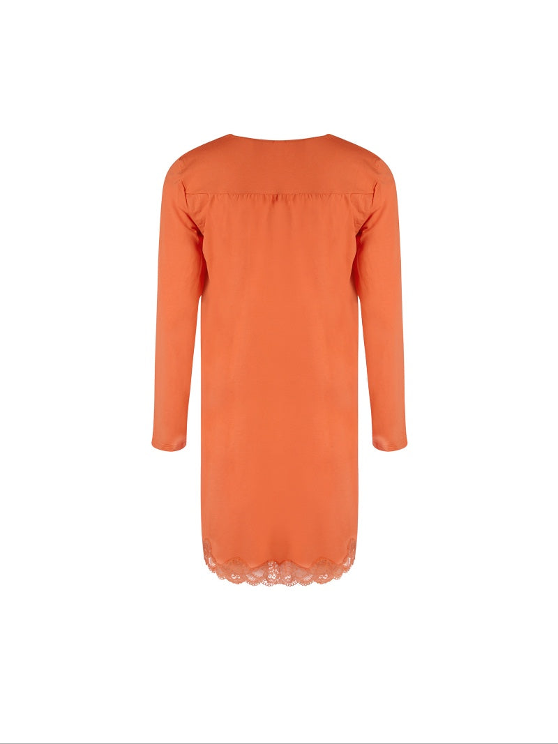 Chemise de nuit bien être Simply perfect orange safran