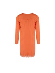 Chemise de nuit bien être Simply perfect orange safran