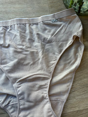Culotte haute Tencel nude