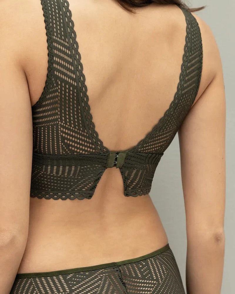 Brassière sans armature Tressage graphic Eclat aventure