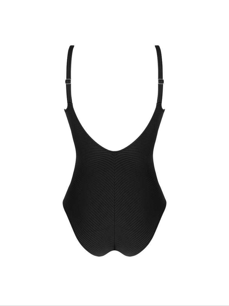 Maillot de bain 1 pièces  La stricto chic noir