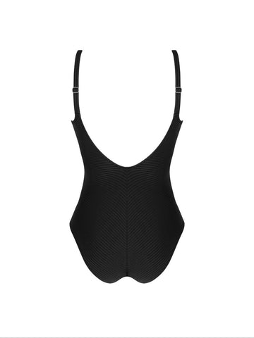Maillot de bain 1 pièces  La stricto chic noir