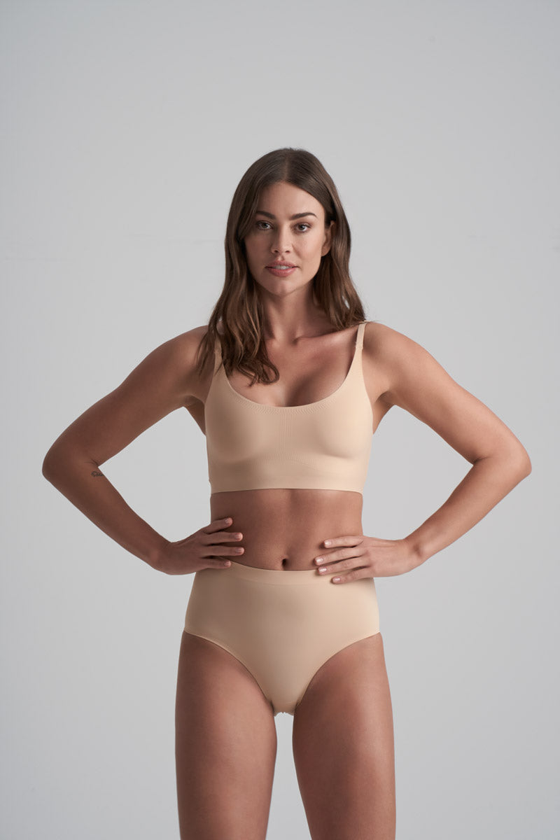Brassière souple Nude invisible
