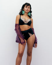 Soutien-gorge semi emboitant Tatoo Love noir