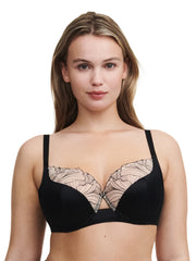 Soutien-gorge semi emboitant Tatoo Love noir